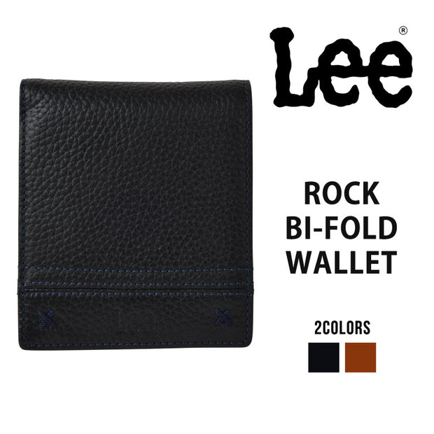 Lee リー rock 二つ折り財布 折りたたみ財布 中ベラ付き 320-1884