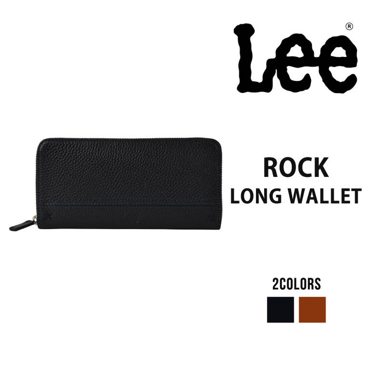 Lee リー rock ラウンドファスナー長財布 320-1887