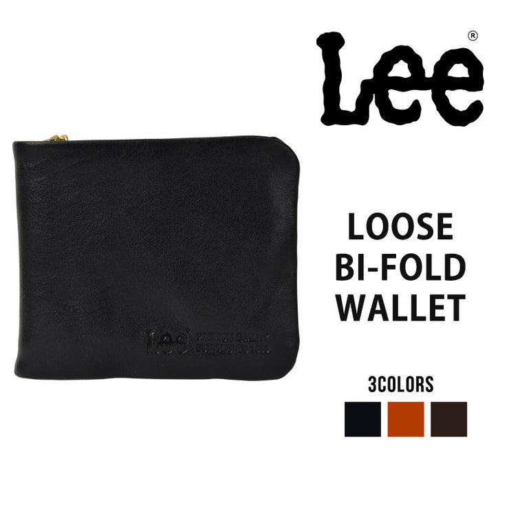 Lee リー loose 二つ折り財布 L字ファスナー小銭入れ 320-1925