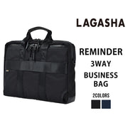 LAGASHA ラガシャ REMINDER リマインダー 3WAY ブリーフケース ビジネスバッグ リュックサック ショルダーバッグ ビジネスリュック 横型 A4 7336