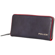 POLICE ポリス TERAIO テライオ ラウンドファスナー長財布 PA-70003