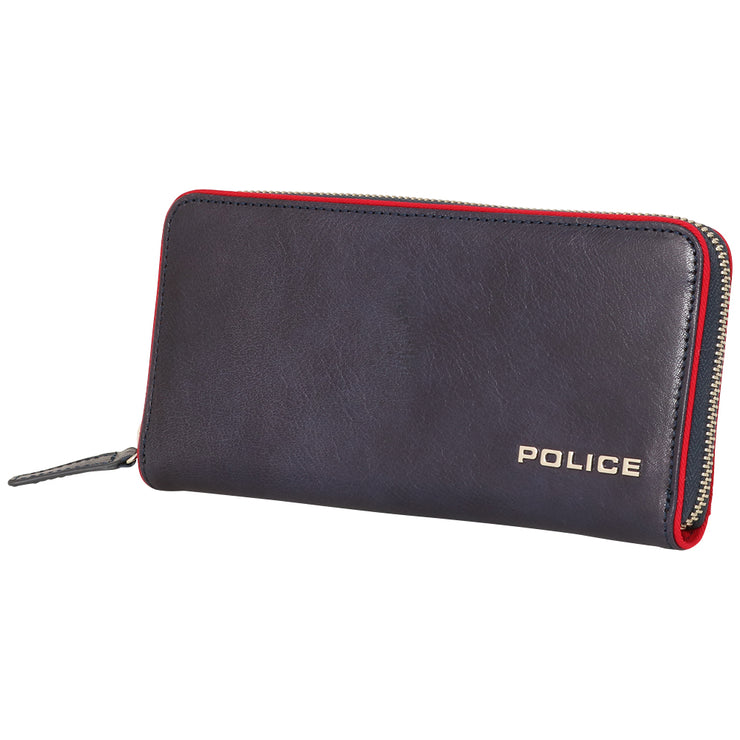 POLICE ポリス TERAIO テライオ ラウンドファスナー長財布 PA-70003