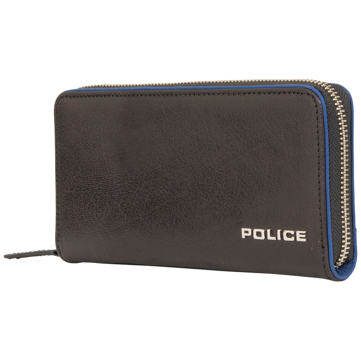 POLICE ポリス TERAIO テライオ ラウンドファスナー長財布 PA-70003