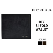 CROSS クロス RTC 二つ折り財布 折り財布 牛革 折りたたみ財布 メンズ レザー プレゼント ギフト AC-238371