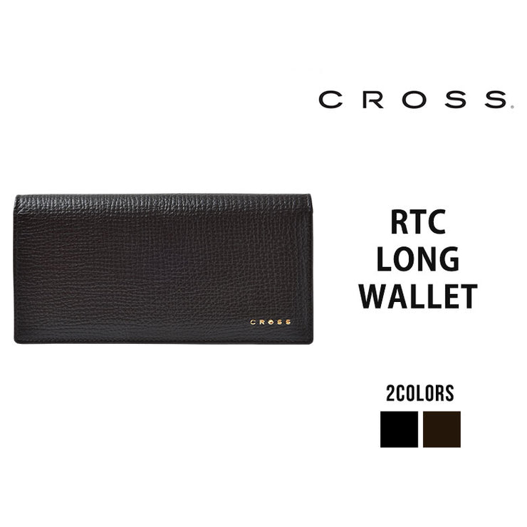 CROSS クロス RTC 長財布 牛革 折りたたみ財布 メンズ レザー プレゼント ギフト AC-238404