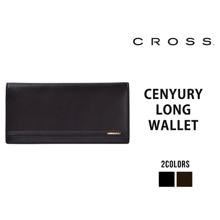 CROSS クロス CENYURY 長財布 牛革 折りたたみ財布 メンズ レザー プレゼント ギフト AC-998370