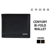 CROSS クロス CENYURY 二つ折り財布 折り財布 折りたたみ財布 メンズ レザー プレゼント ギフト 牛革 AC-998371