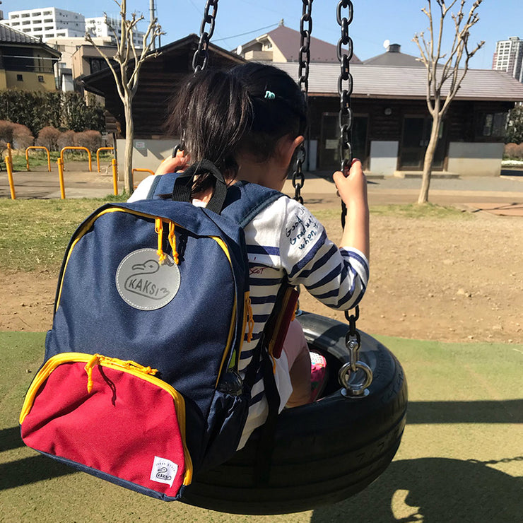 カクシ KAKSI キッズリールリュック バックパック パスケース付き リュックサック 子供用 男の子 女の子 通園 遠足 ギフト プレゼント Kids Reel Ruck