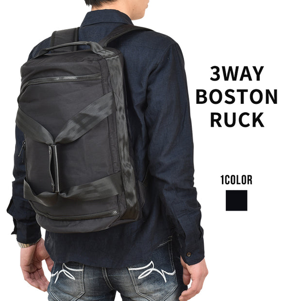 3WAYボストンリュック バックパック リュックサック デイパック リュック ボストンバッグ メンズ 通勤 通学 ジムバッグ