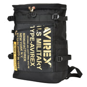 アヴィレックス スーパーホーネット AVIREX SUPER HORNET ヒューズBOX リュックサック デイパック アビレックス スクエアリュック メンズ 通学 撥水 大容量 AVX593