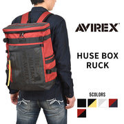 アヴィレックス スーパーホーネット AVIREX SUPER HORNET ヒューズBOX リュックサック デイパック アビレックス スクエアリュック メンズ 通学 撥水 大容量 AVX593