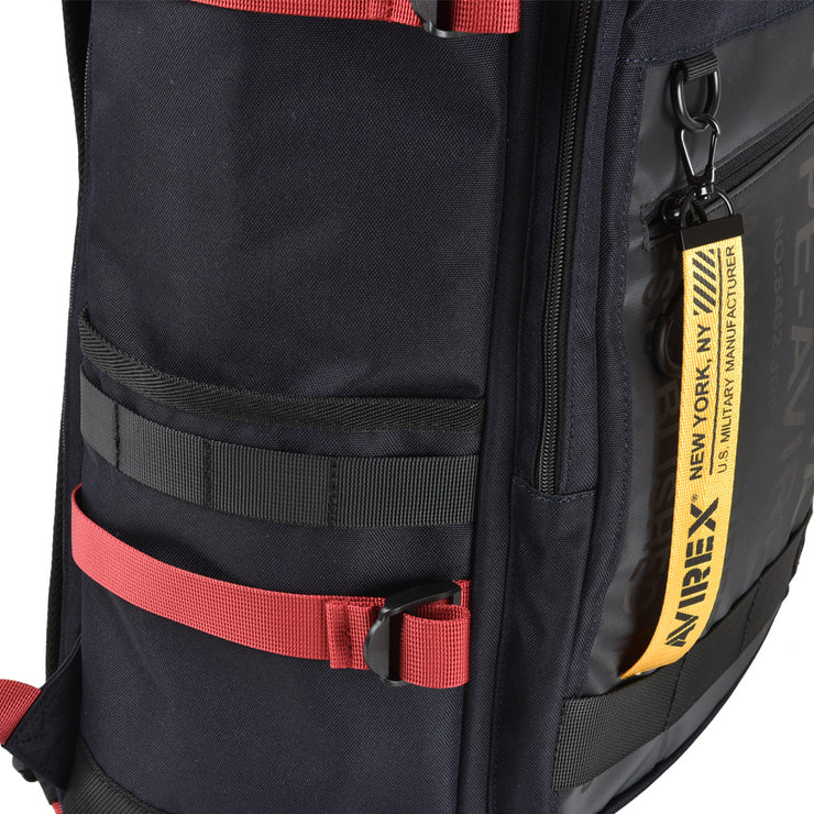 アヴィレックス スーパーホーネット AVIREX SUPER HORNET リュックサック バックパック BOX型 アビレックス スクエアリュック メンズ 通勤 通学 撥水 大容量 AVX598