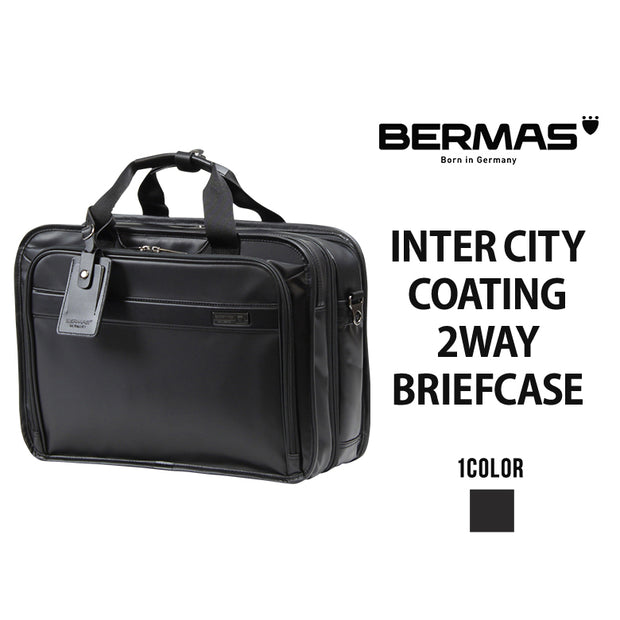 BERMAS バーマス INTER CITY COATING インターシティコーティング 2WAY ブリーフケース ビジネスバッグ 2層 エキスパンダブル 60460