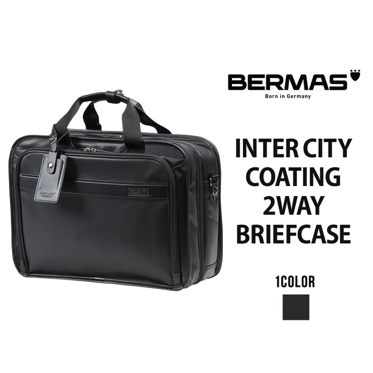 BERMAS バーマス INTER CITY COATING インターシティコーティング 2WAY ブリーフケース ビジネスバッグ 2層 エキスパンダブル 60460