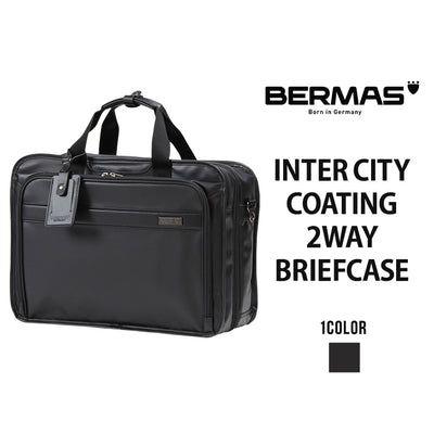 BERMAS バーマス INTER CITY COATING インターシティコーティング 2WAY ブリーフケース ビジネスバッグ エキスパンダブル 2層 60461