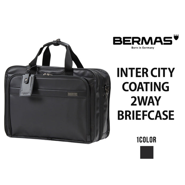 BERMAS バーマス INTER CITY COATING インターシティコーティング 2WAY ブリーフケース ビジネスバッグ エキスパンダブル 2層 60461