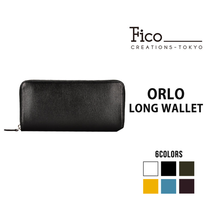 Fico フィーコ ORLO オルロ ラウンドファスナー長財布 WFIC58855