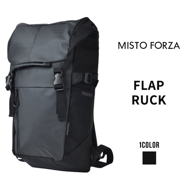 ミストフォルツァ Misto forza フラップリュックサック デイパック B4 	 バックパック メンズ 撥水 軽量 ギフト プレゼント FMS02C