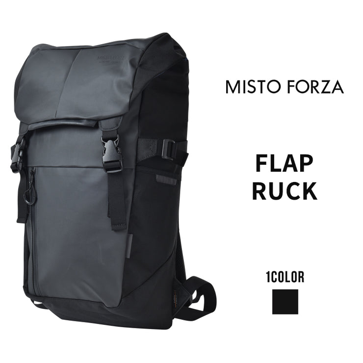 ミストフォルツァ Misto forza フラップリュックサック デイパック B4 	 バックパック メンズ 撥水 軽量 ギフト プレゼント FMS02C