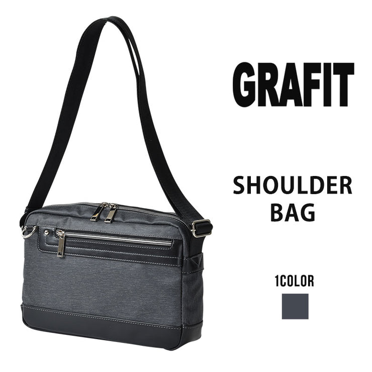 グラフィット GRAFIT ショルダーバッグ 斜め掛けバッグ A5 メンズ ショルダーバッグ 肩掛け ギフト プレゼント 16434