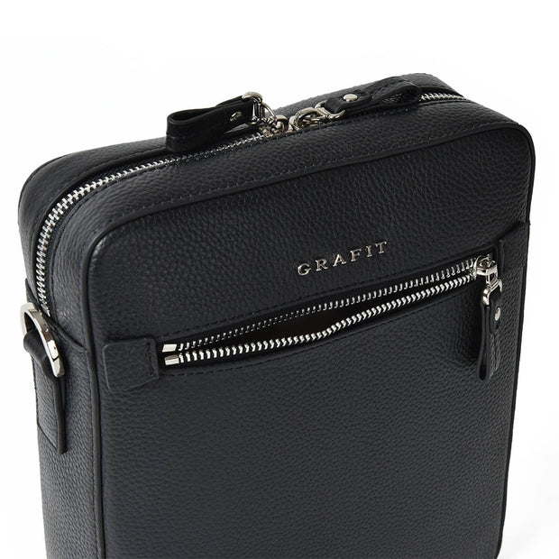 グラフィット GRAFIT ショルダーバッグ 斜め掛けバッグ 牛革 縦型 A5 牛革ポスト メンズ 肩掛けバッグ ギフト プレゼント 16436