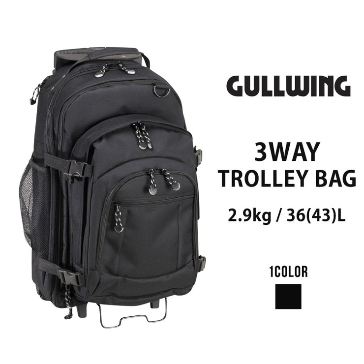 GULLWING ガルウイング 3WAY キャリーケース リュックサック Dパック 36(43)L 2泊 3泊 15144