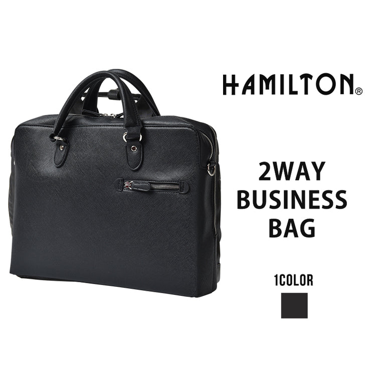 ハミルトン 角シボビジネス HAMILTON 2WAYビジネスバッグ ショルダーバッグ B4 26649