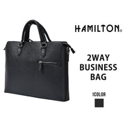 ハミルトン 角シボビジネス HAMILTON 2WAYビジネスバッグ ショルダーバッグ B4 26650
