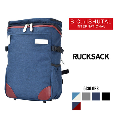 ビーシーイシュタル ネイサン B.C.+ISHUTAL リュックサック バックパック イシュタル スクエアリュック ビジネスリュック メンズ レディース 通勤 通学 撥水 大容量 INA-6907