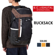 B.C.+ISHUTAL ビーシーイシュタル テッグ リュックサック 立体型リュック 大容量 40L ITG-6901