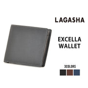 LAGASHA ラガシャ EXCELLA エクセラ 二つ折り財布 小銭入れあり 3727