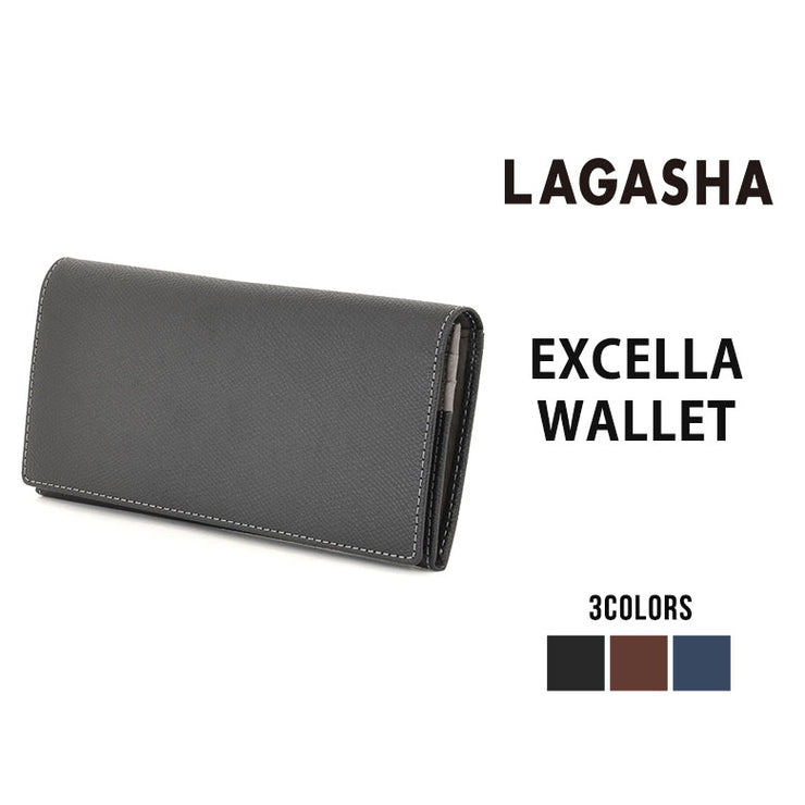 LAGASHA ラガシャ EXCELLA エクセラ 長財布 小銭入れあり 3729