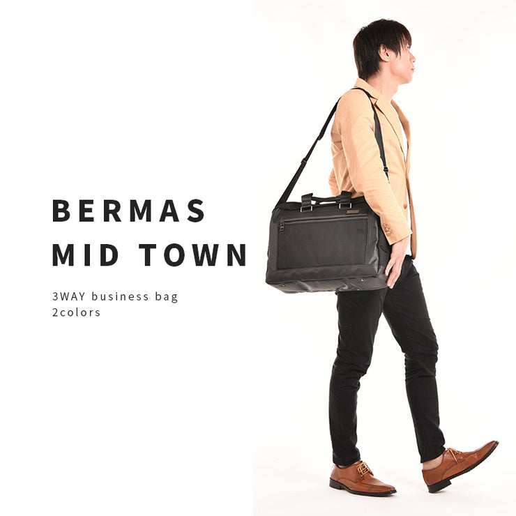 BERMAS バーマス MID TOWN 3WAY ビジネスリュック ブリーフケース ビジネスバッグ bm-60317