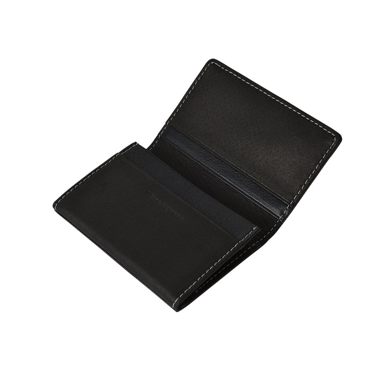 Munsingwear マンシングウェア メタルモチーフ 名刺入れ メンズ カードケース 本革 プレゼント MU-140016