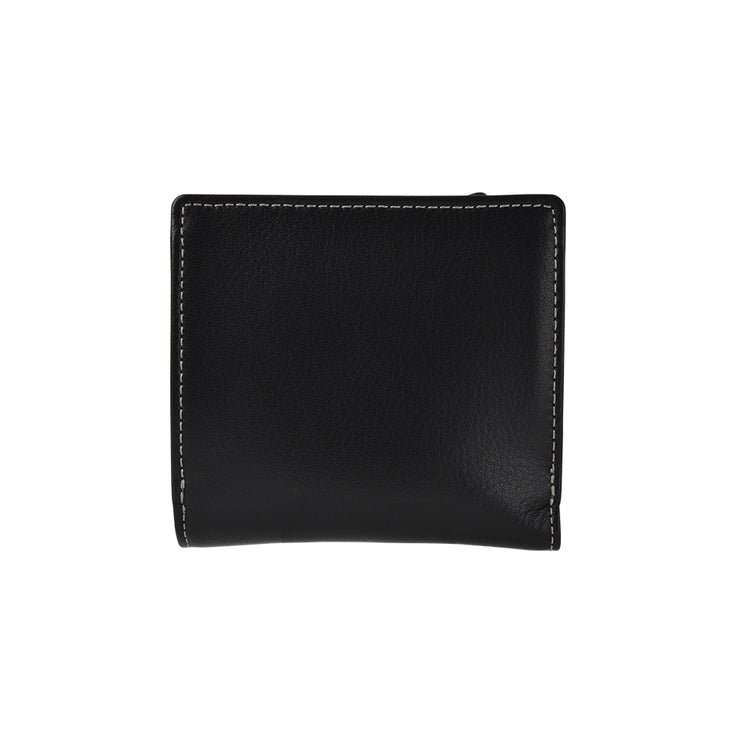 Munsingwear マンシングウェア メタルモチーフ 二つ折り財布 L字ファスナー メンズ 財布 本革 プレゼント MU-160016