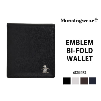 Munsingwear マンシングウェア エンブレム 二つ折り財布 BOX型小銭入れ MU-4060118