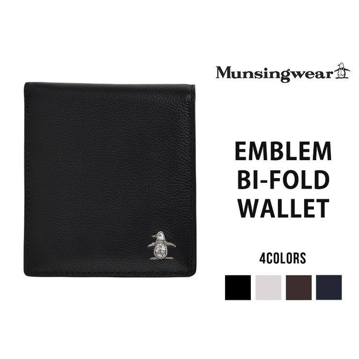 Munsingwear マンシングウェア エンブレム 二つ折り財布 BOX型小銭入れ MU-4060118