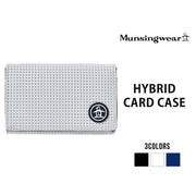 Munsingwear マンシングウェア ハイブリッド 名刺入れ カードケース メンズ 本革 撥水 プレゼント ギフト MU-5060119