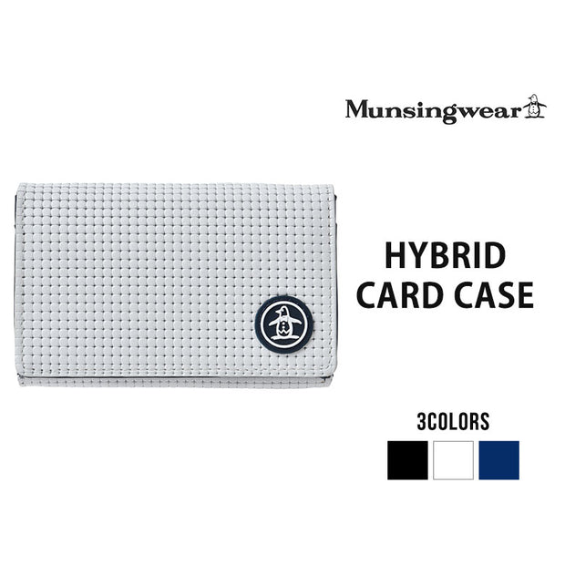 Munsingwear マンシングウェア ハイブリッド 名刺入れ カードケース メンズ 本革 撥水 プレゼント ギフト MU-5060119
