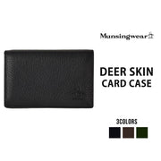Munsingwear マンシングウェア ディアスキン 名刺入れ カードケース メンズ 名刺入れ 本革 プレゼント MU-945016