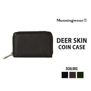 Munsingwear マンシングウェア ディアスキン 小銭入れ コインケース メンズ ラウンドファスナー 本革 プレゼント MU-950016