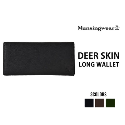 Munsingwear マンシングウェア ディアスキン 長財布 メンズ 折りたたみ長財布 本革 プレゼント MU-975016