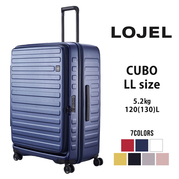 LOJEL ロジェール CUBO キューボ キャリーケース スーツケース 120L 1週間以上 lo-cubo-ll