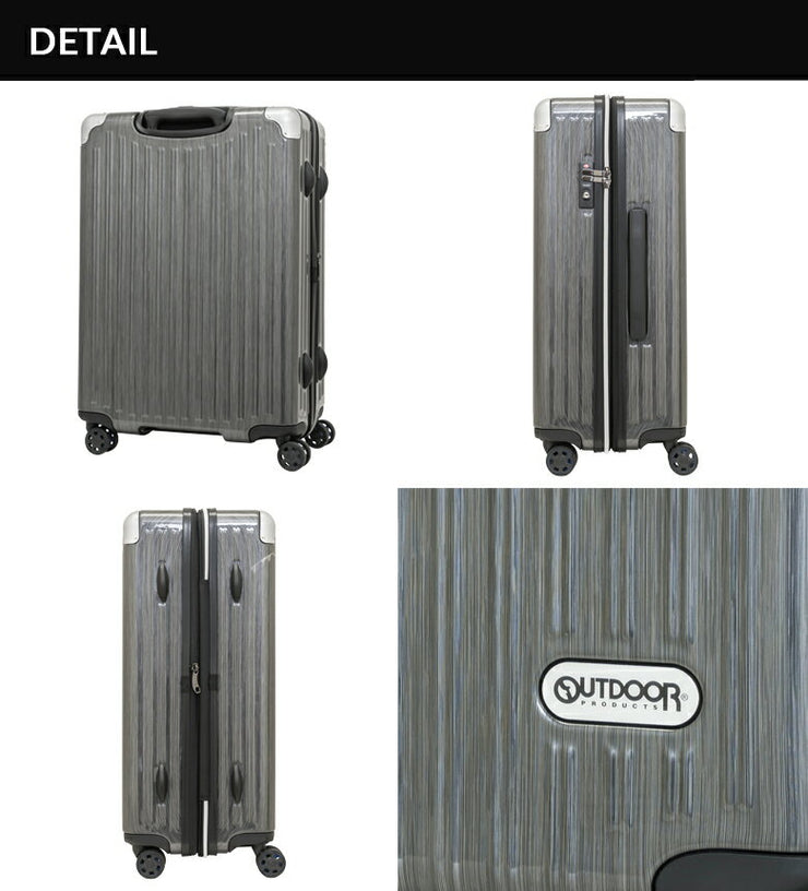 アウトドア プロダクツ スーツケース キャリーケース OUTDOOR PRODUCTS TSAロック 4輪 63L(拡張時約72L） 3日 4日用 60cm OD-0757-60 全5カラー