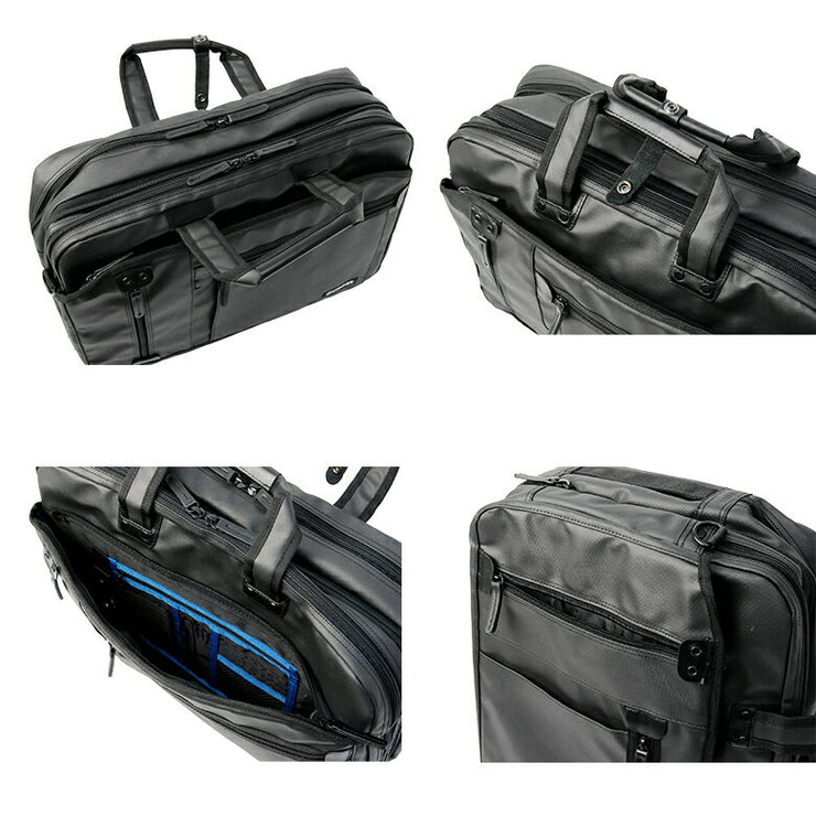 アウトドア プロダクツ OUTDOOR PRODUCTS 3WAYビジネスバッグ アウトドアバッグ ブリーフケース リュックサック ビジネスバッグ マチ拡張型 ブラック OD-4579