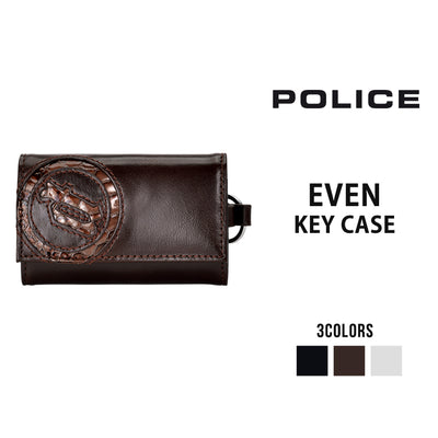 POLICE ポリス EVEN イーブン 4連 キーケース キーリング メンズ 本革 プレゼント PA-5500 0511