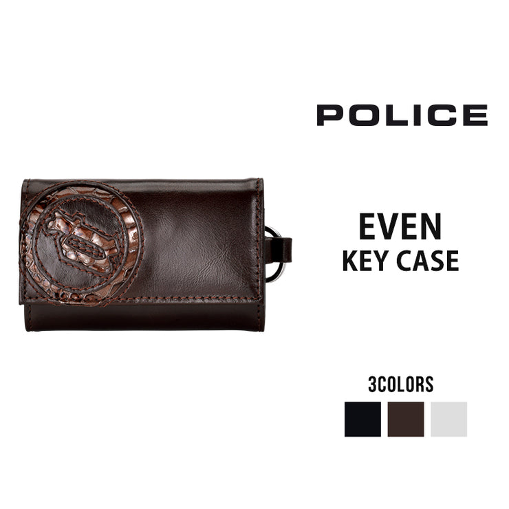 POLICE ポリス EVEN イーブン 4連 キーケース キーリング メンズ 本革 プレゼント PA-5500 0511