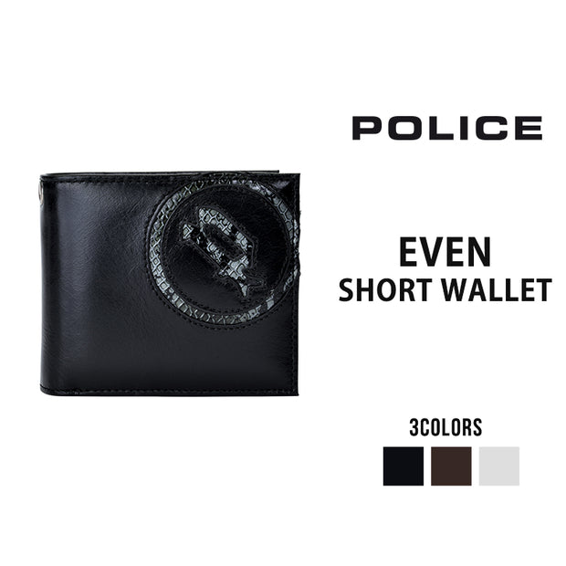 POLICE ポリス EVEN イーブン 二つ折り財布 財布 メンズ 本革 プレゼント PA-5502 0512