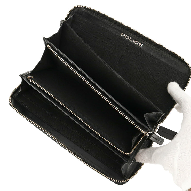 POLICE ポリス EDGE エッジ ラウンドファスナー長財布 PA-58002 0578