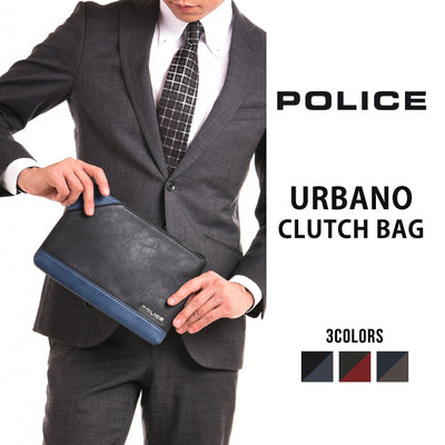 POLICE ポリス URBANO アルバーノ クラッチバッグ セカンドバッグ PA-62002 1028